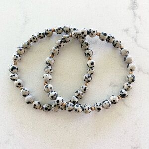 Set of 2 Beaded Bracelets